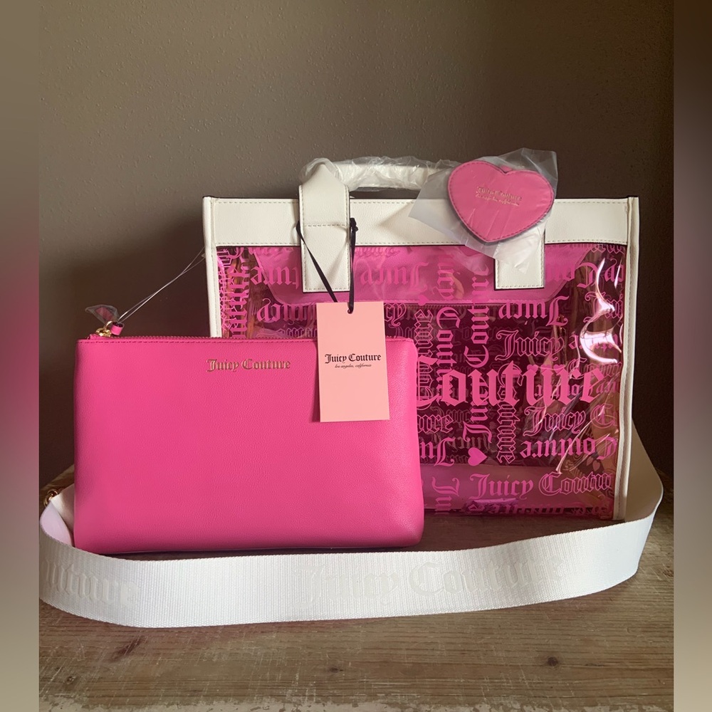 Large Juicy Couture Beachin tote NWT